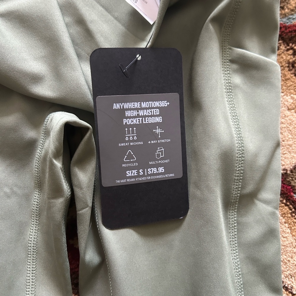 lululemon athletica Green High-Waisted Leggings